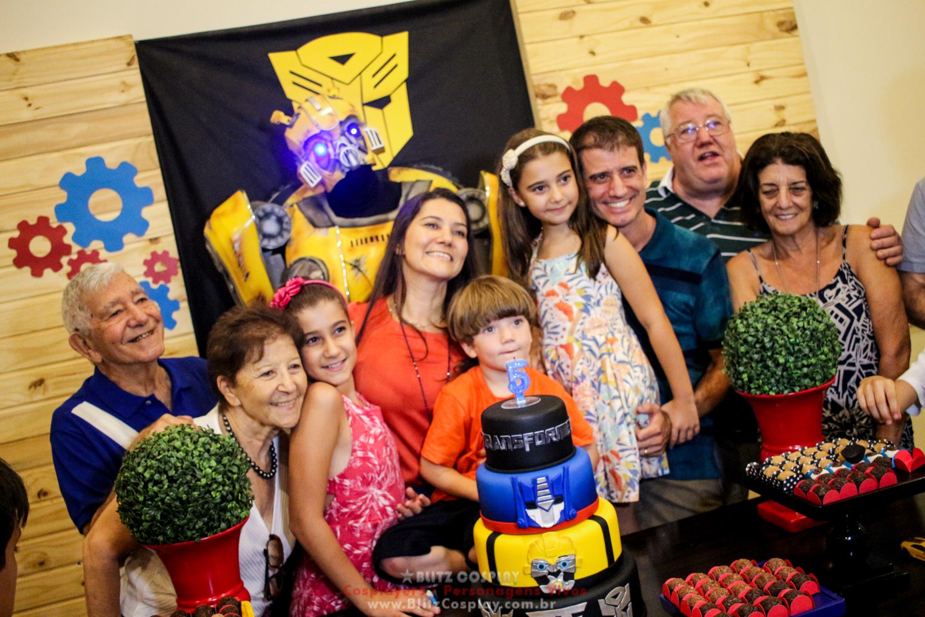 Transformers Bumblebee personagens vivos