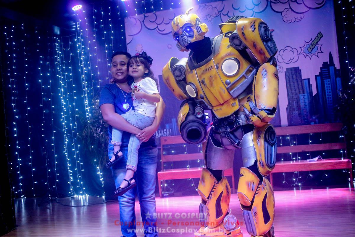 Bublebee Personagem Vivo Para Festas e Eventos.