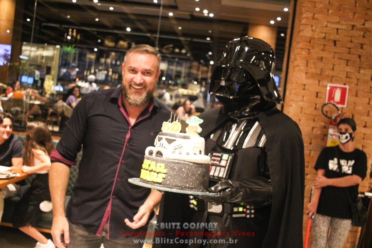 Star Wars Personagem Vivo Para Festas e Eventos.