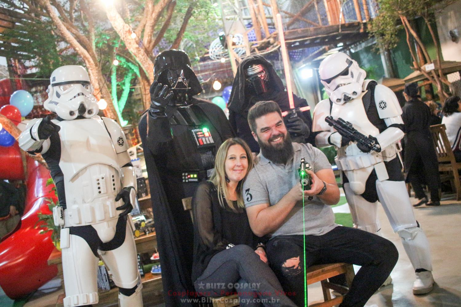 Star Wars Personagem Vivo Para Festas.