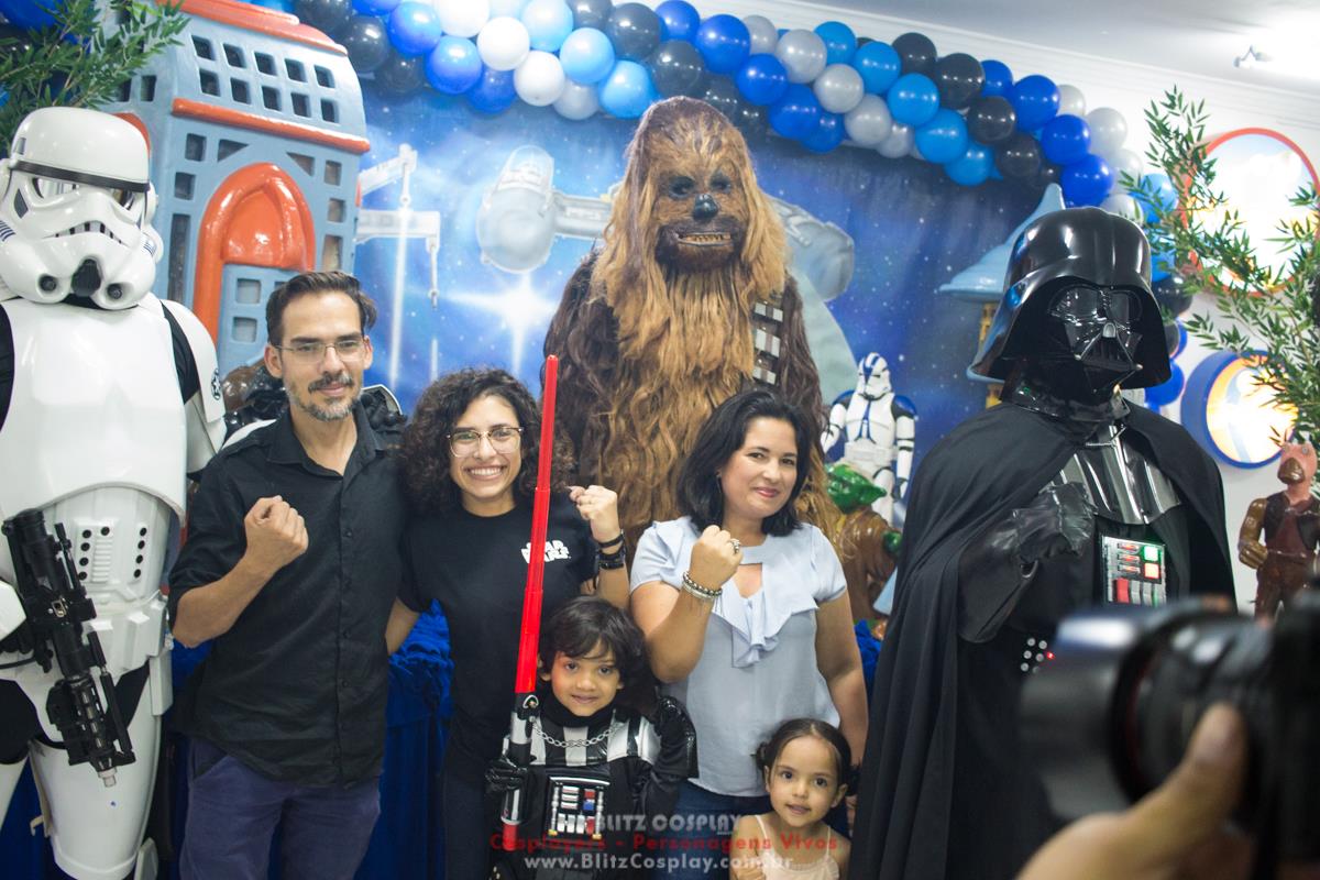 Darth Vader Personagem vivo para festa