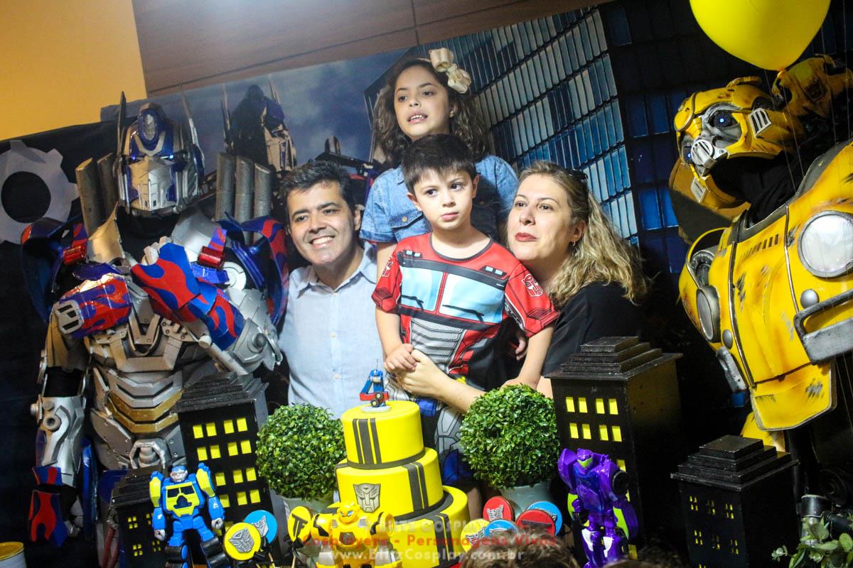 Transformers Personagens Vivos Para Festas.