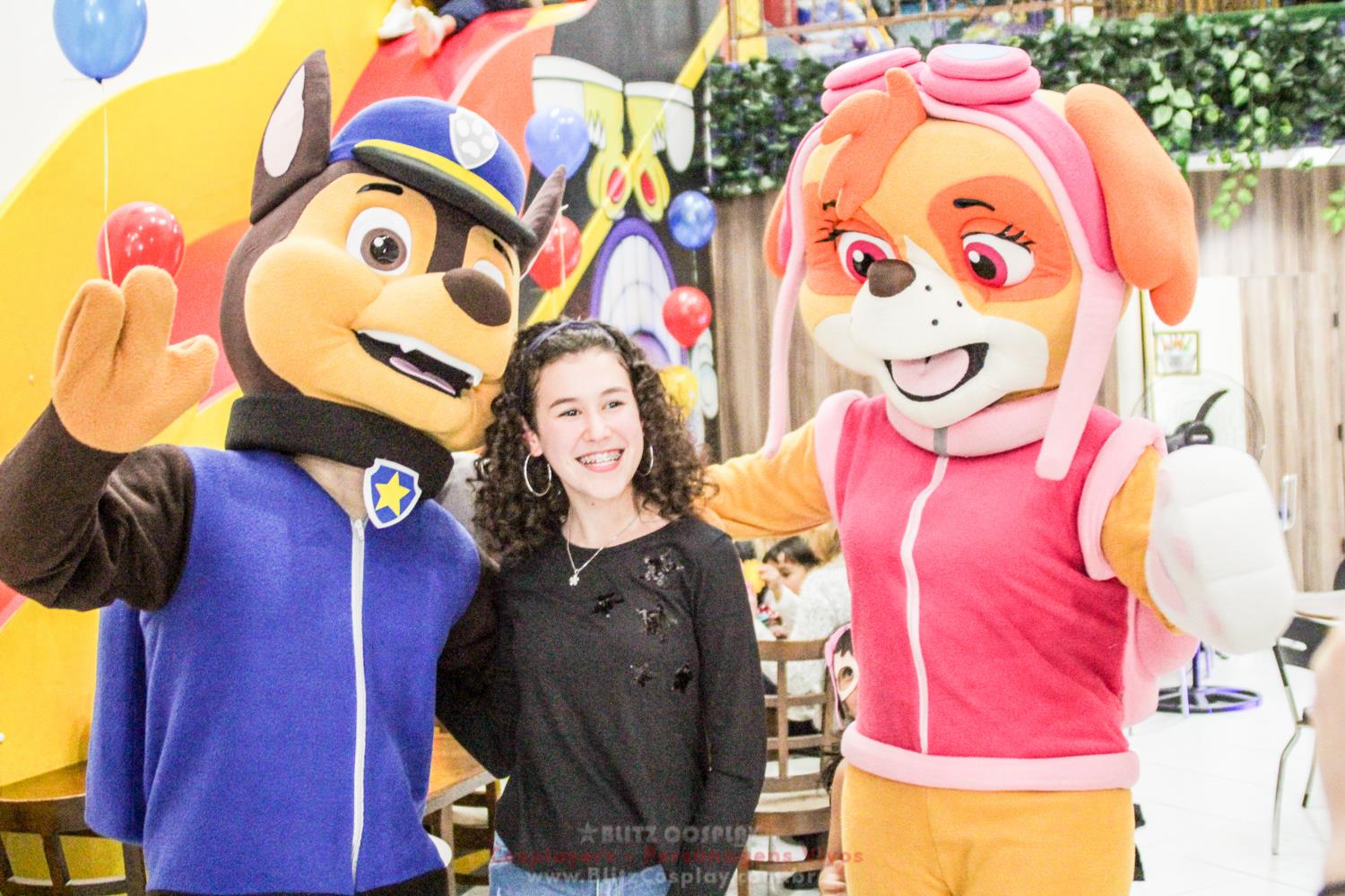 Patrulha Canina Personagem Vivo