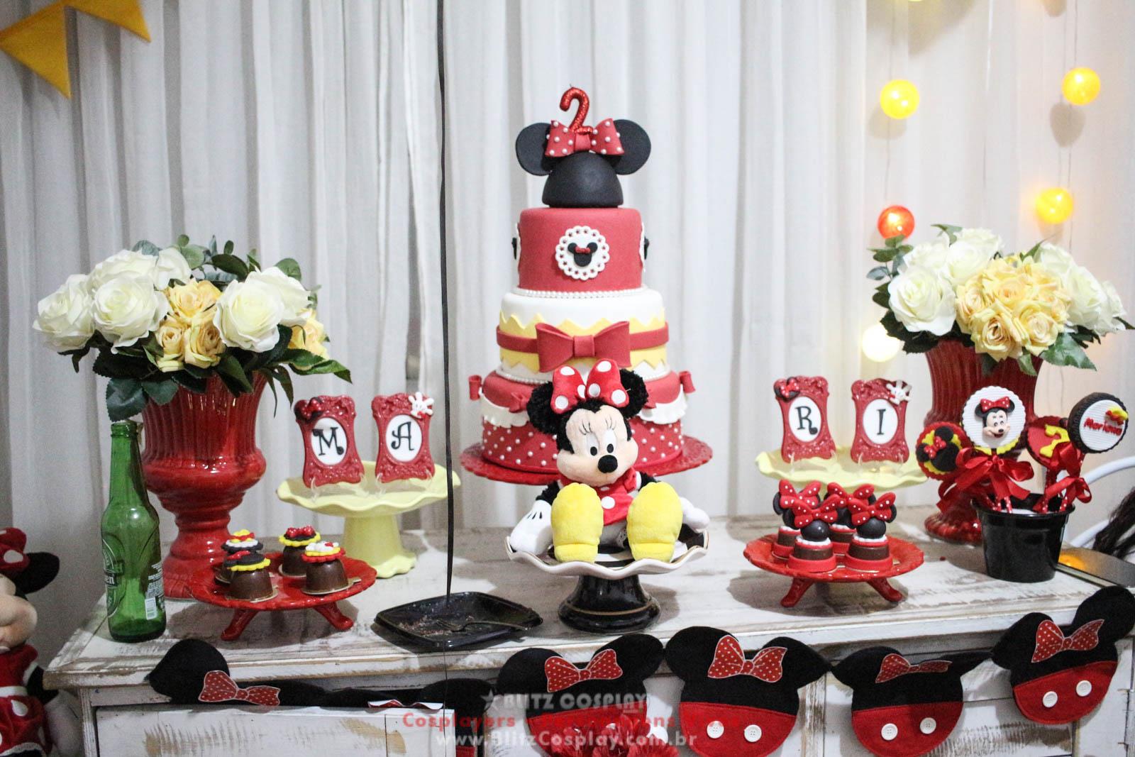 Minnie Personagens Vivos Para Festas e Eventos.