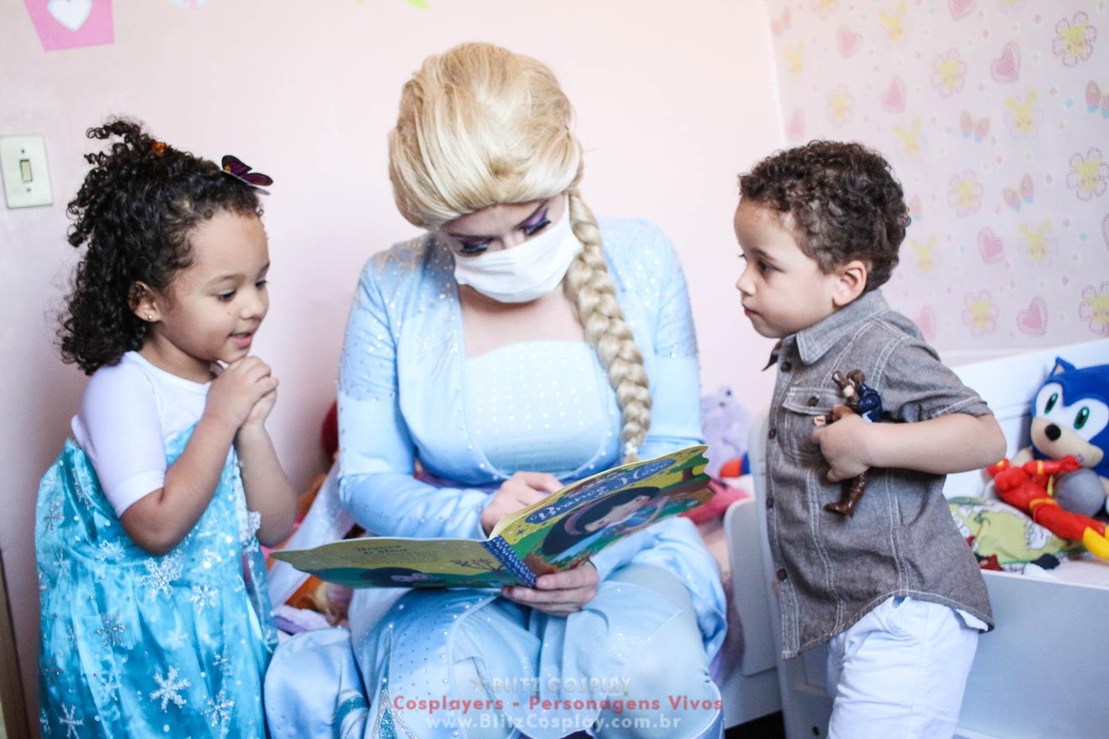 Elsa Personagem Vivo Para Festas e Eventos.