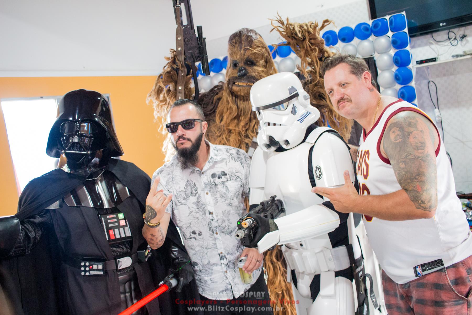 Star Wars Personagens vivos para festa
