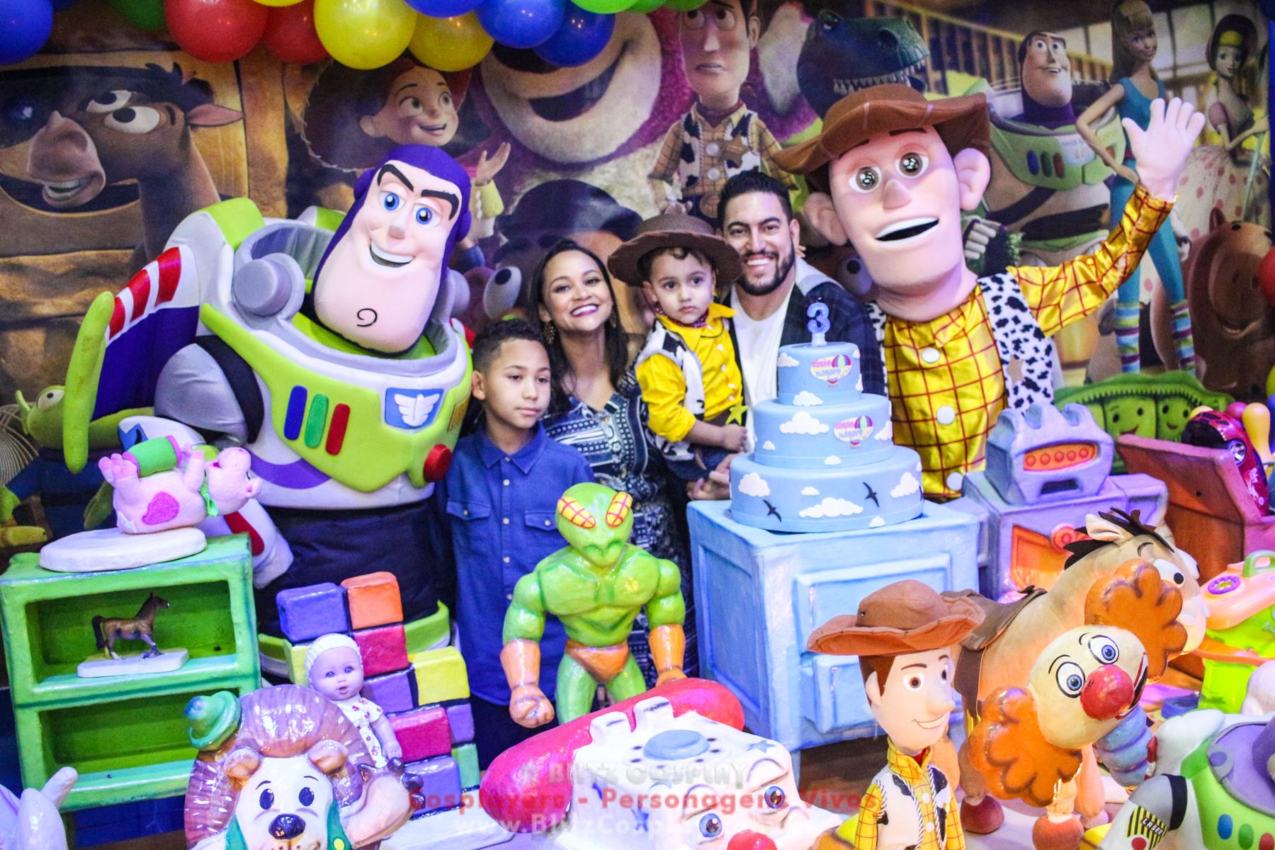Toy Story Personagens Vivos Para Festas.