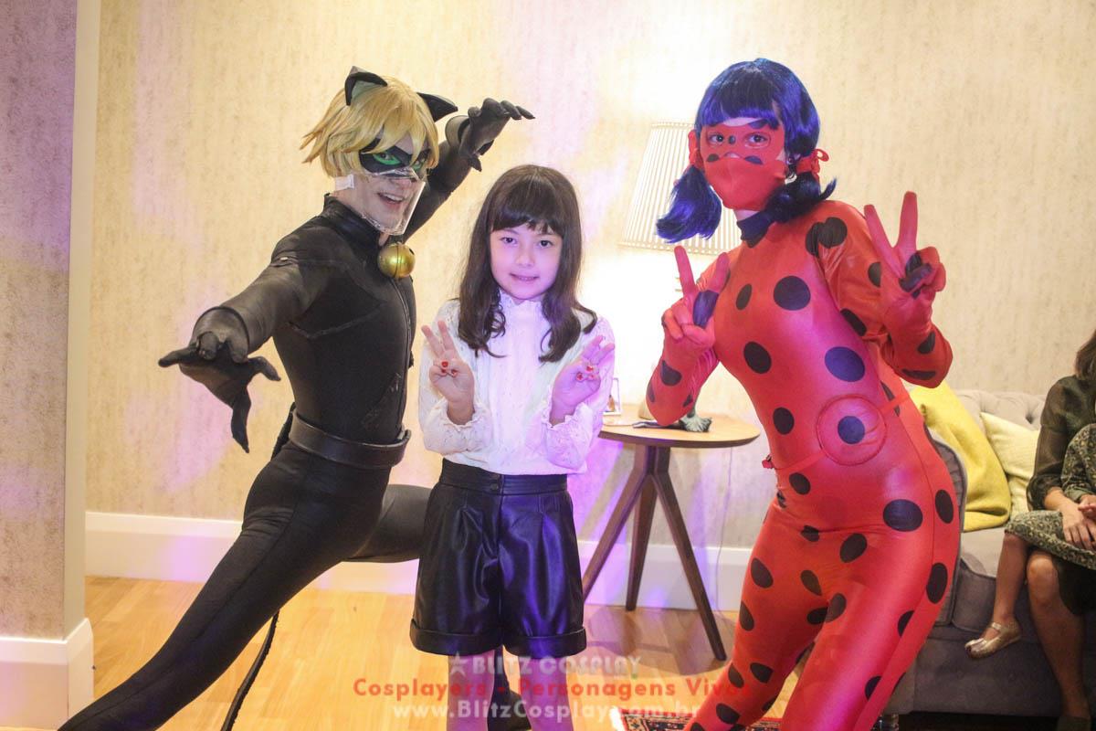 LadyBug Personagem Vivo Para Festas e Eventos.