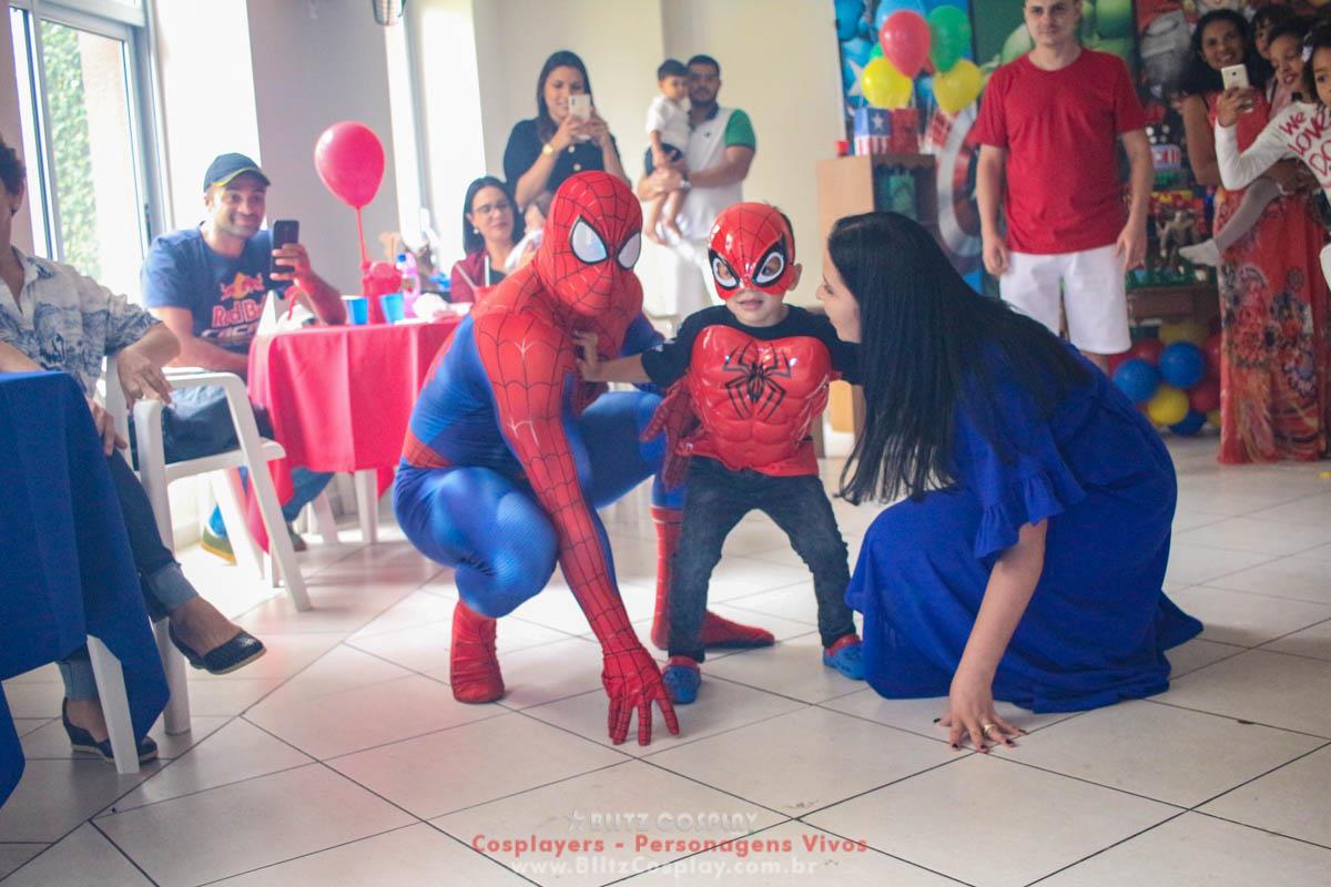 Os Vingadores Personagens Vivos Para Festas.