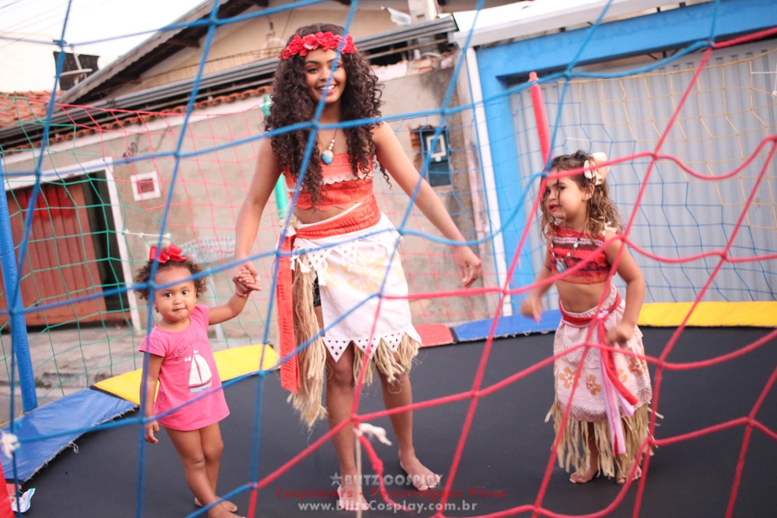 Moana Personagem Vivo Para Festa e Eventos.