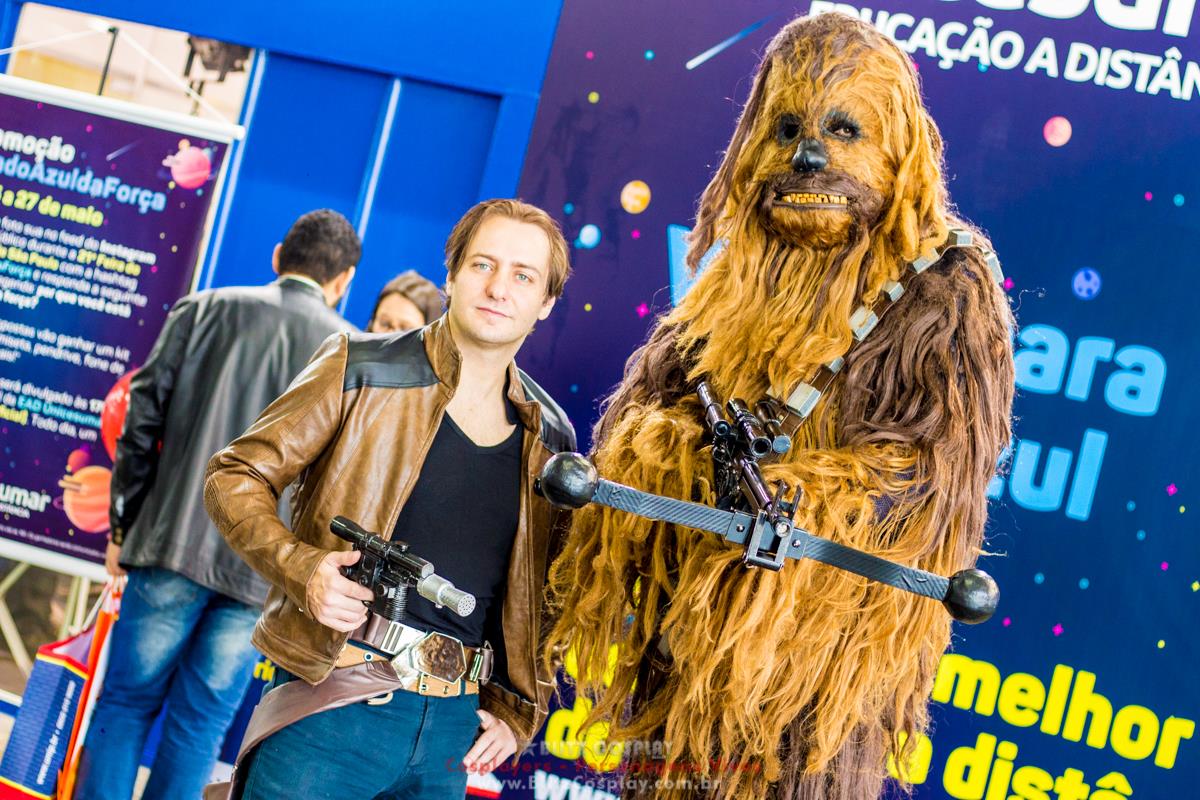 Chewbacca personagem vivo para eventos