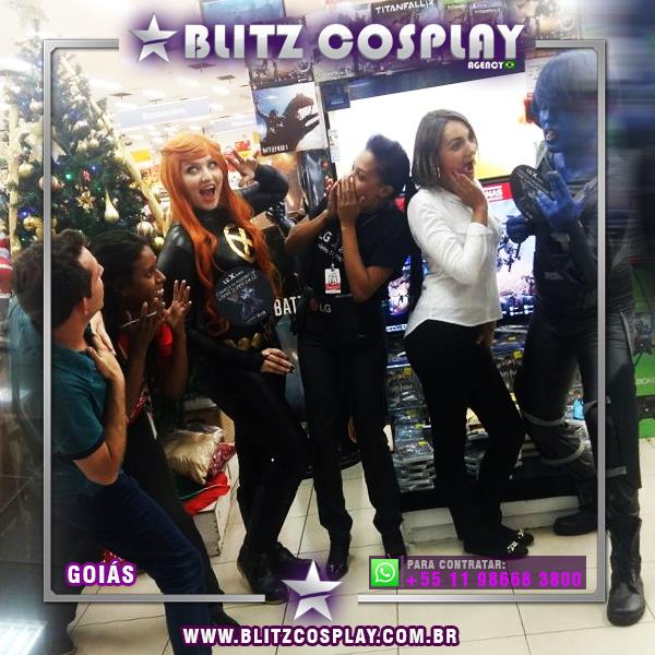 X MEN personagens vivos para eventos