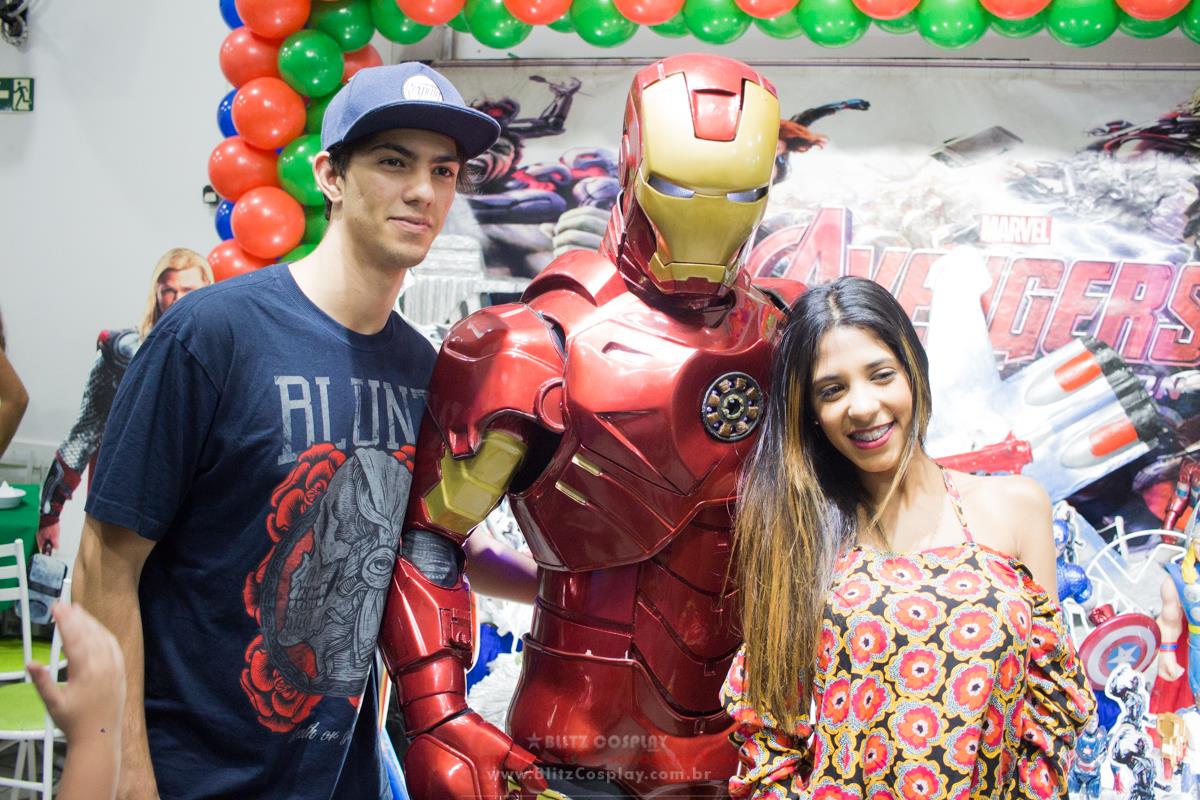 Personagem vivo Hulk para festas