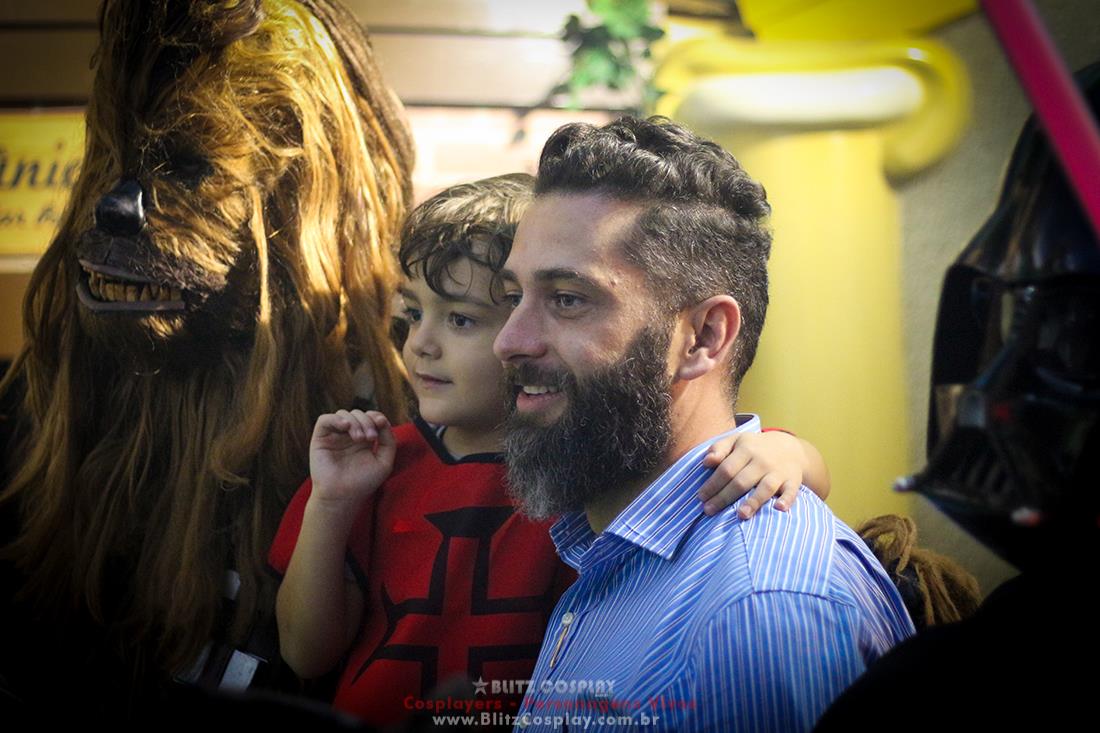 Star Wars Personagens vivos para aniversário