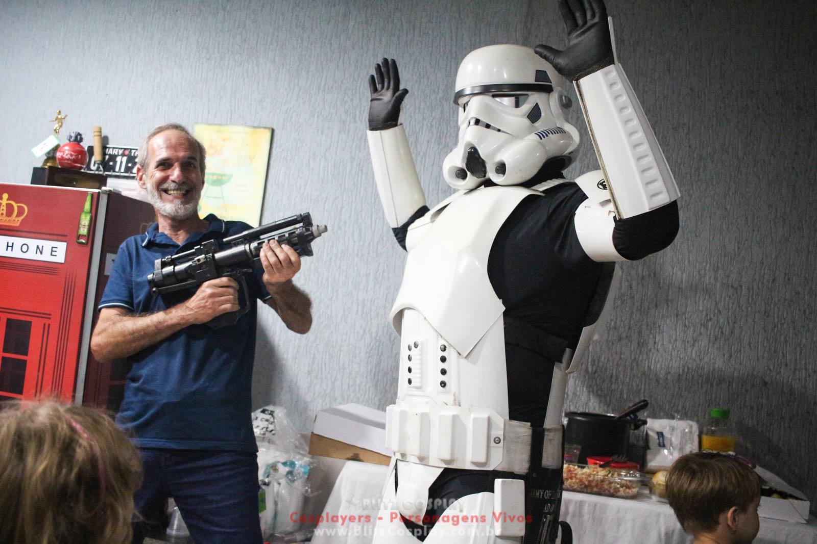 StarWars Personagem Vivo Para Festas e Eventos.