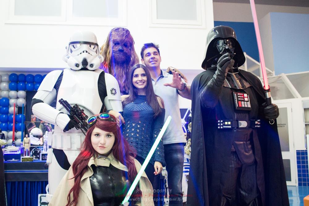 Star Wars Personagens vivos para aniversário