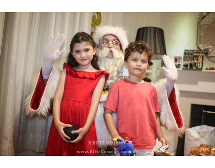 Papai Noel Personagem Vivo Para Festas e Eventos.