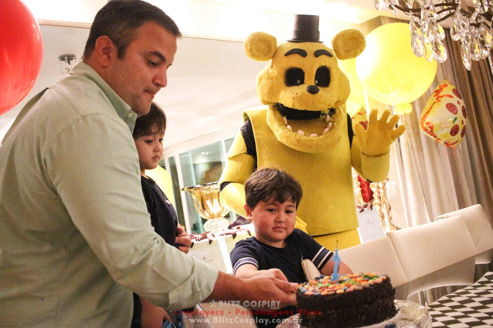 Five Nights at Freddy's Personagem Vivo - Animatronics