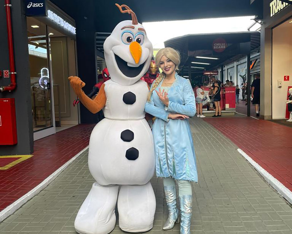 Personagem Vivo Frozen 2 Personagem Vivo Frozen 2