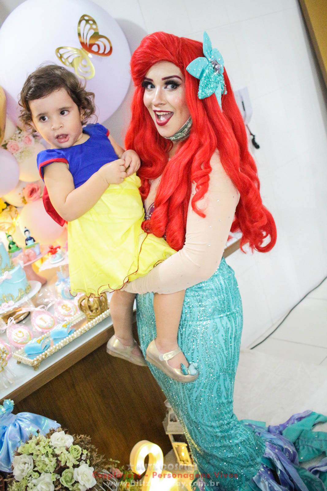 A Pequena Sereia Personagem Vivo A Pequena Sereia Personagem Vivo