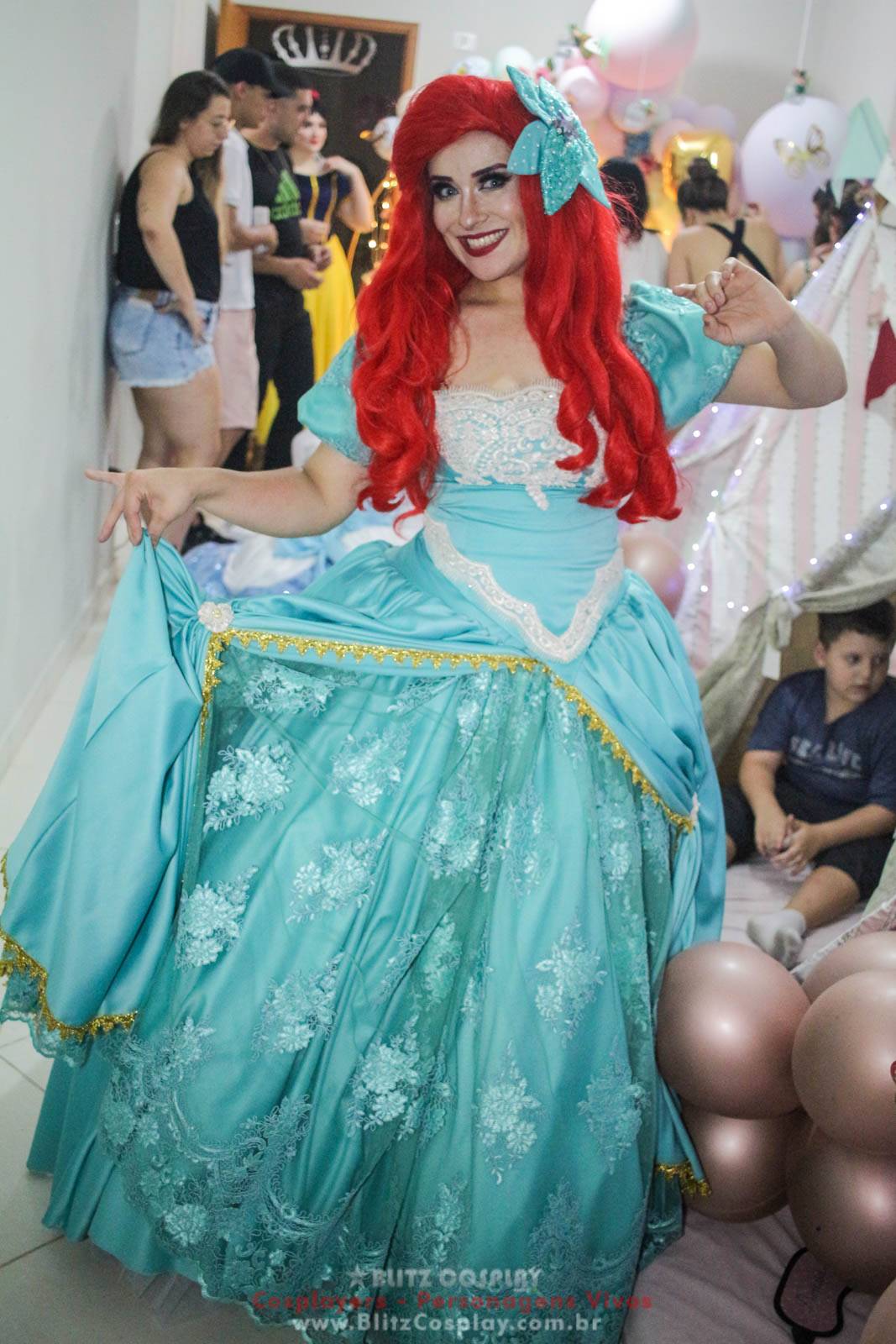 A Pequena Sereia Personagem Vivo A Pequena Sereia Personagem Vivo