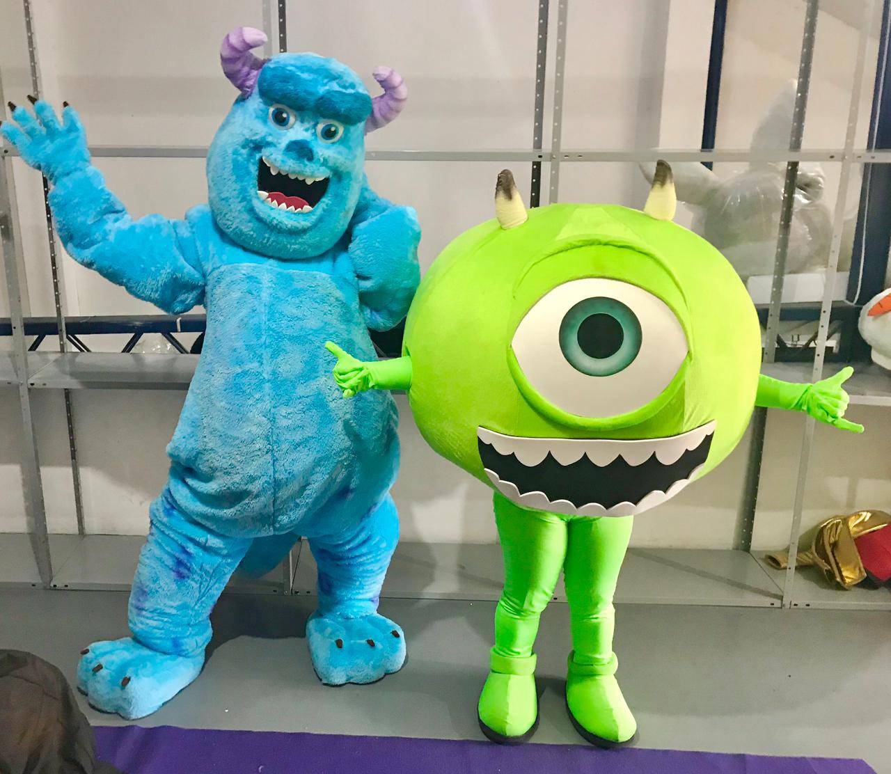 Contratar cosplay Sullivan e Mike Personagens Vivos Contratar cosplay Sullivan e Mike Personagens Vivos