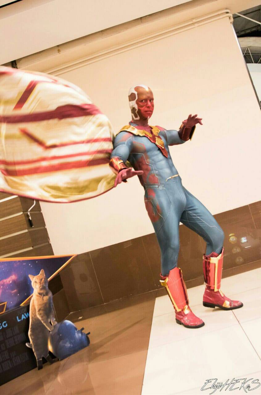 Contratar Visão Personagem Vivo