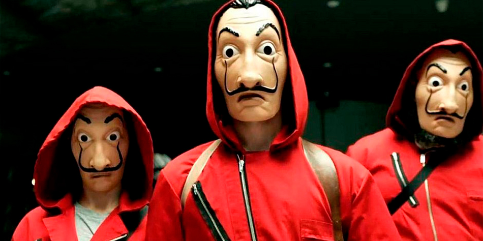 La Casa de Papel Personagem Vivo para Festas La Casa de Papel Personagem Vivo para Festas