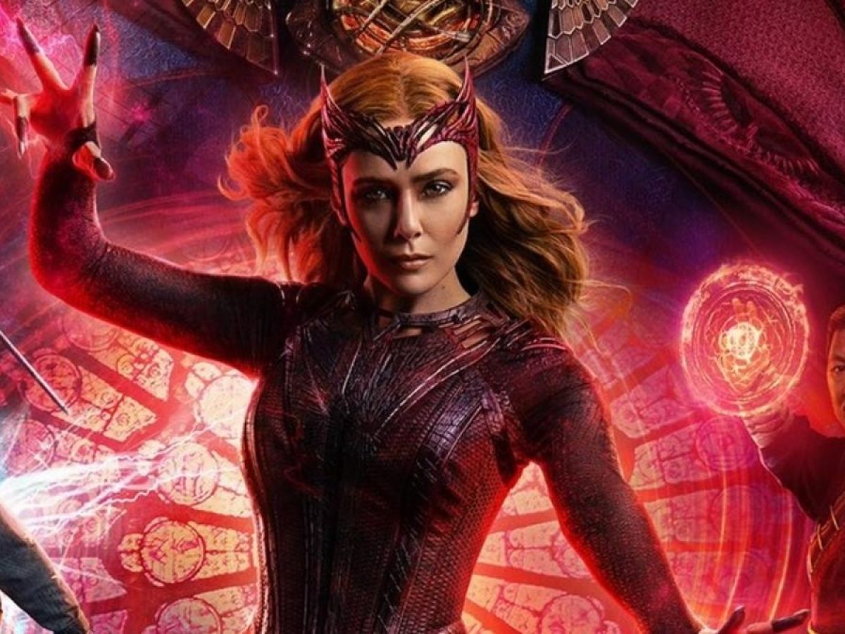 Personagem Vivo Feiticeira Escarlate