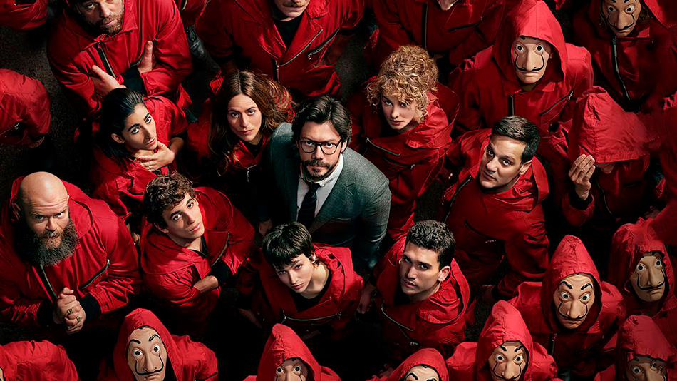 Personagem Vivo La Casa de Papel