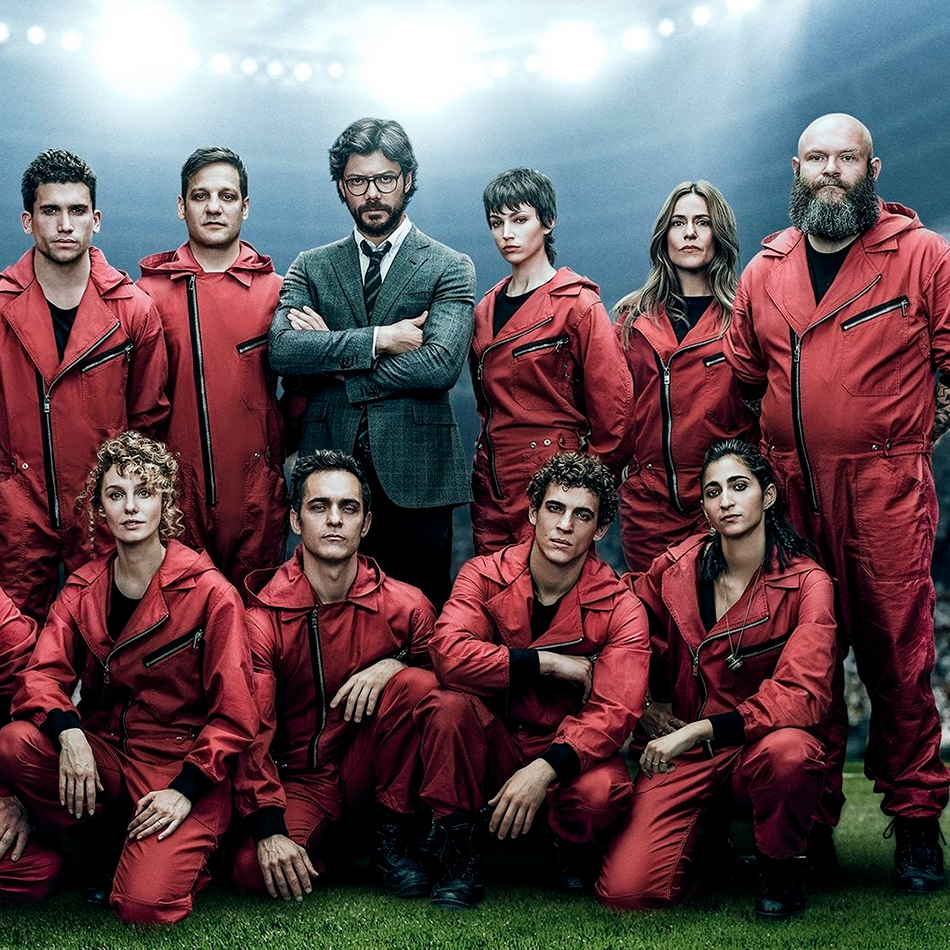 Personagem Vivo La Casa de Papel