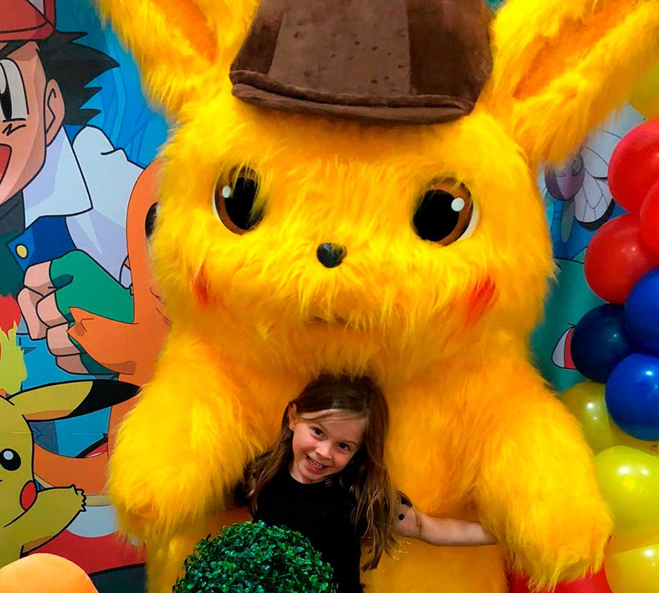 Personagem Vivo Pokémon para Festas Infantis Personagem Vivo Pokémon para Festas Infantis