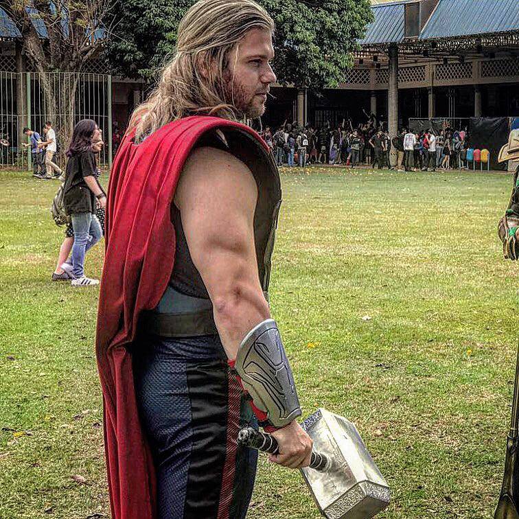  Thor Personagem Vivo para festas infantis