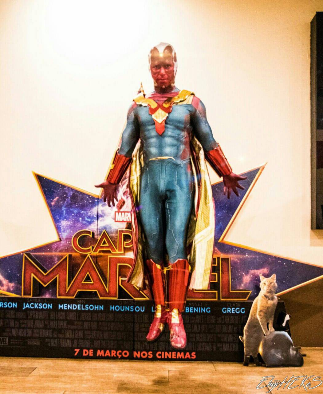 Wanda e Visão Personagens Vivos para Festas 