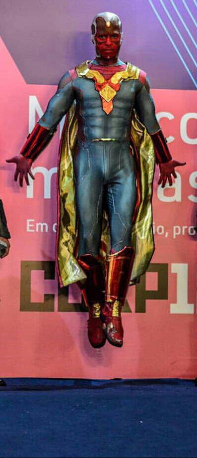 Wanda e Visão Personagens Vivos para Festas 